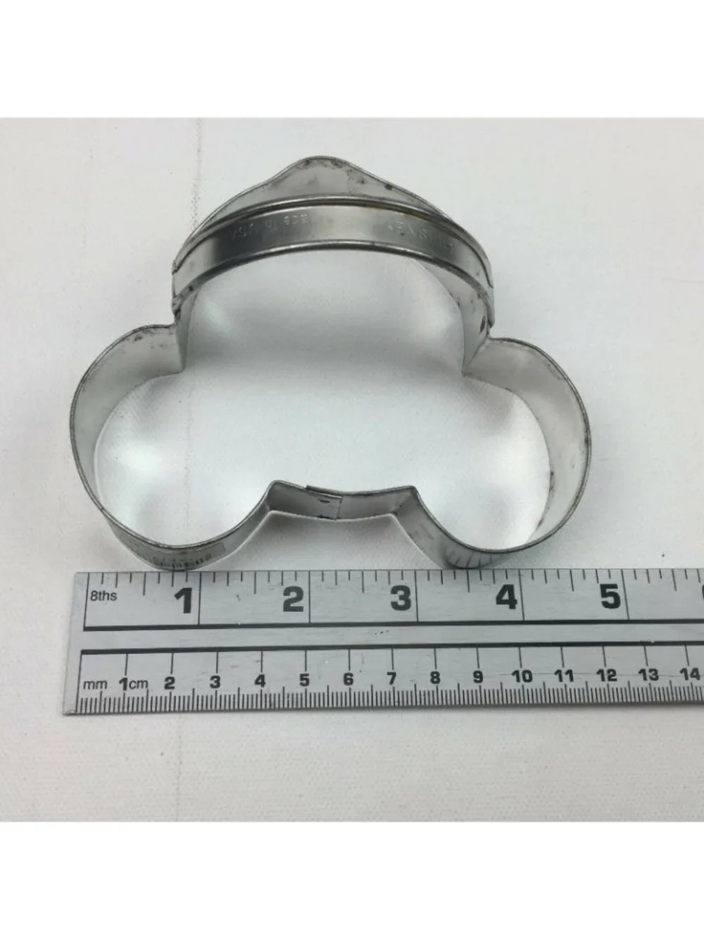 Disney Mickey Mouse Head Face Set 2 Metal Cookie Cutters Egg Ring Kitchen Baking